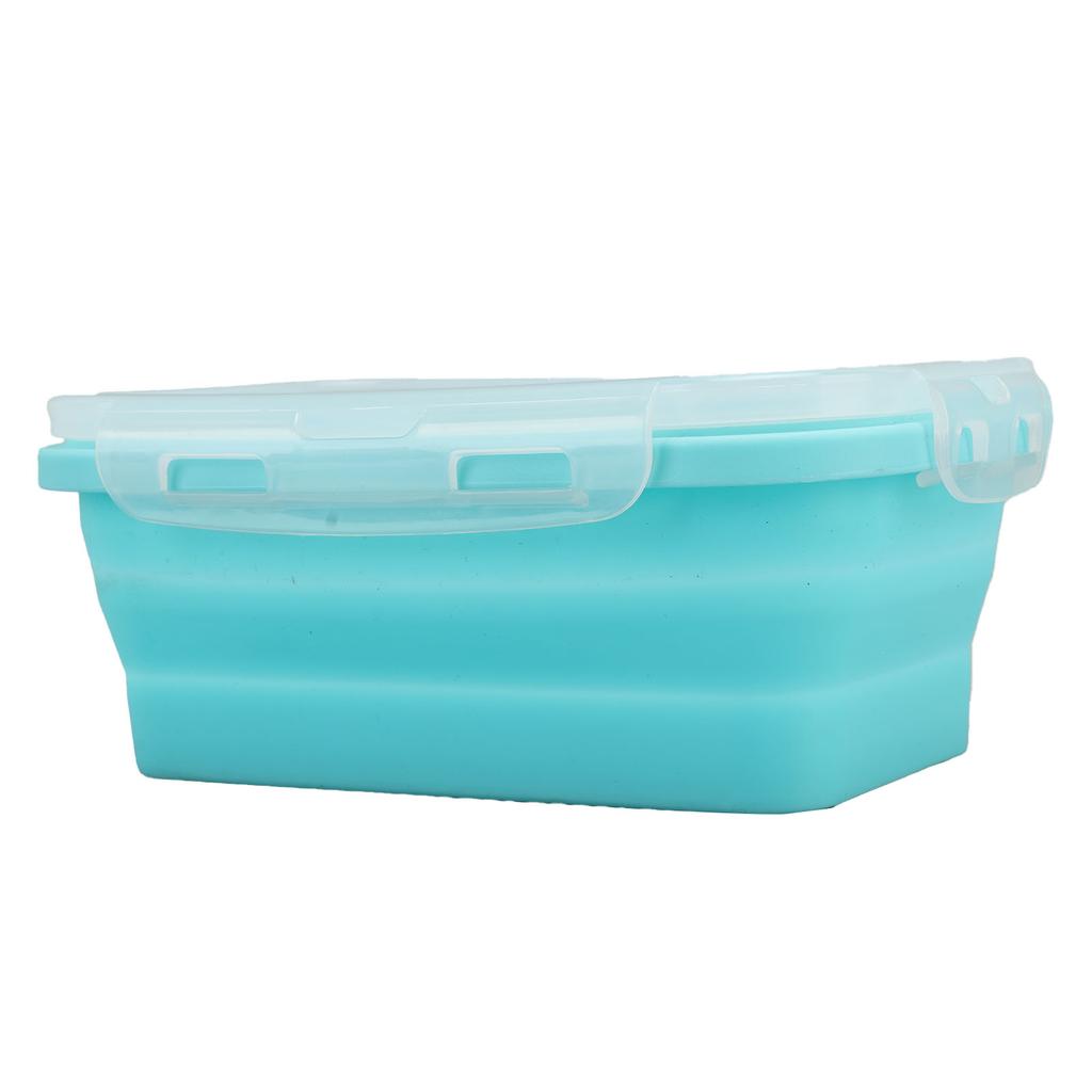Collapsible Silicone Food Storage Container High Temperature Resistant Microwave Safe Lunch Box