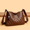 New Fashionable Women's Shoulder Bag with Diamond Pattern Quilted Crossbody Bag Suitable for Daily Use, Shopping, Commuting, Etc