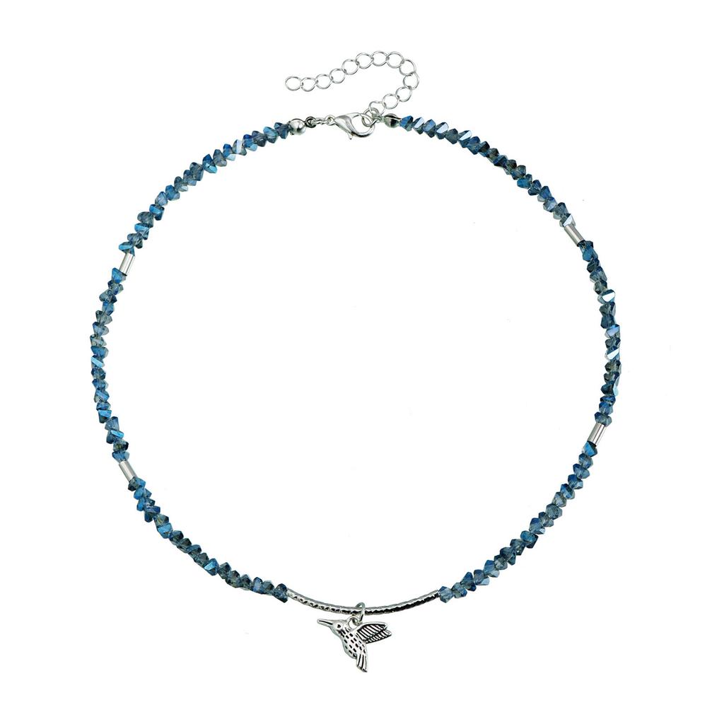 Trendige Minimalistische Vogelanhänger Halskette Verstellbare Kette Leichte Schlüsselbein Kette für Damen Modeschmuck Geschenk