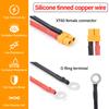 XT60 to O Ring Eyelet Terminal Plug Connector Cable 10AWG RC ESC Charger Side Power for for RC Lipo Battery FPV Racing
