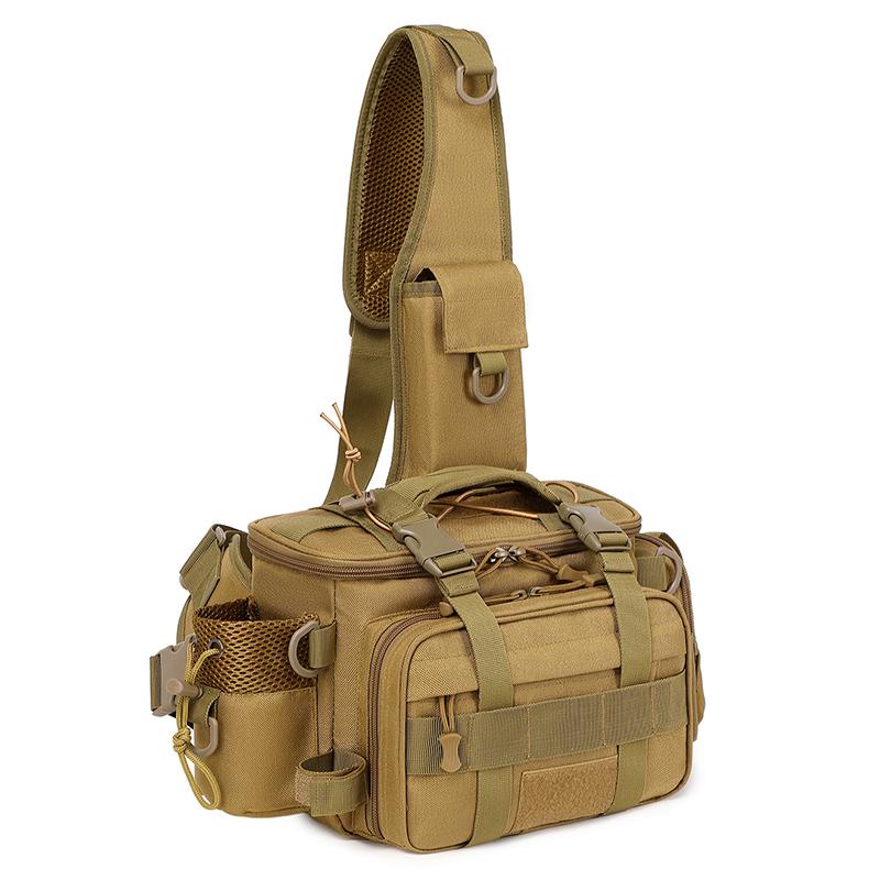 

Large Capacity Tatical Waist Packs Men Chest Bag High Quality Men Shoulder BAG Fanny Tools Bag For Fishing Vintage Style Men Bag 38cmX19cmX13cm