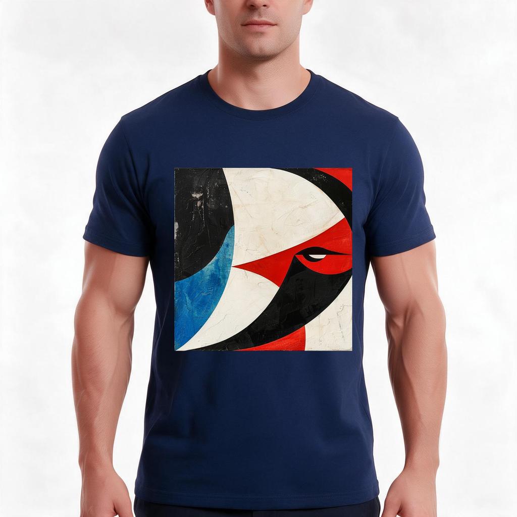 Red Moon Tshirt Summer Casual Cotton Tee Oversized Streetwear Tops Vintage Graphic Print Loose Fit Short Sleeve