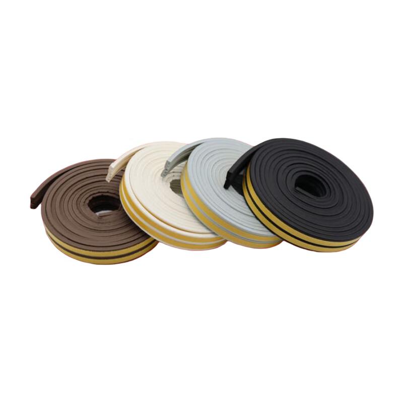 Self-Adhesive Rubber Door Window Sealing Strip (D/E/P/I Type)