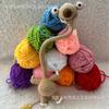 Handmade Crocheted Giraffe Bag Charm – Plush Pendant for Bags and Keys, Stylish and Fun Accessory, Adorable