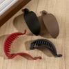 4 Pcs Matte Banana Hair Clip, Ponytail Clip, French Hair Clip, Delicate Hair Clip, Women's Accessories. Available All Seasons