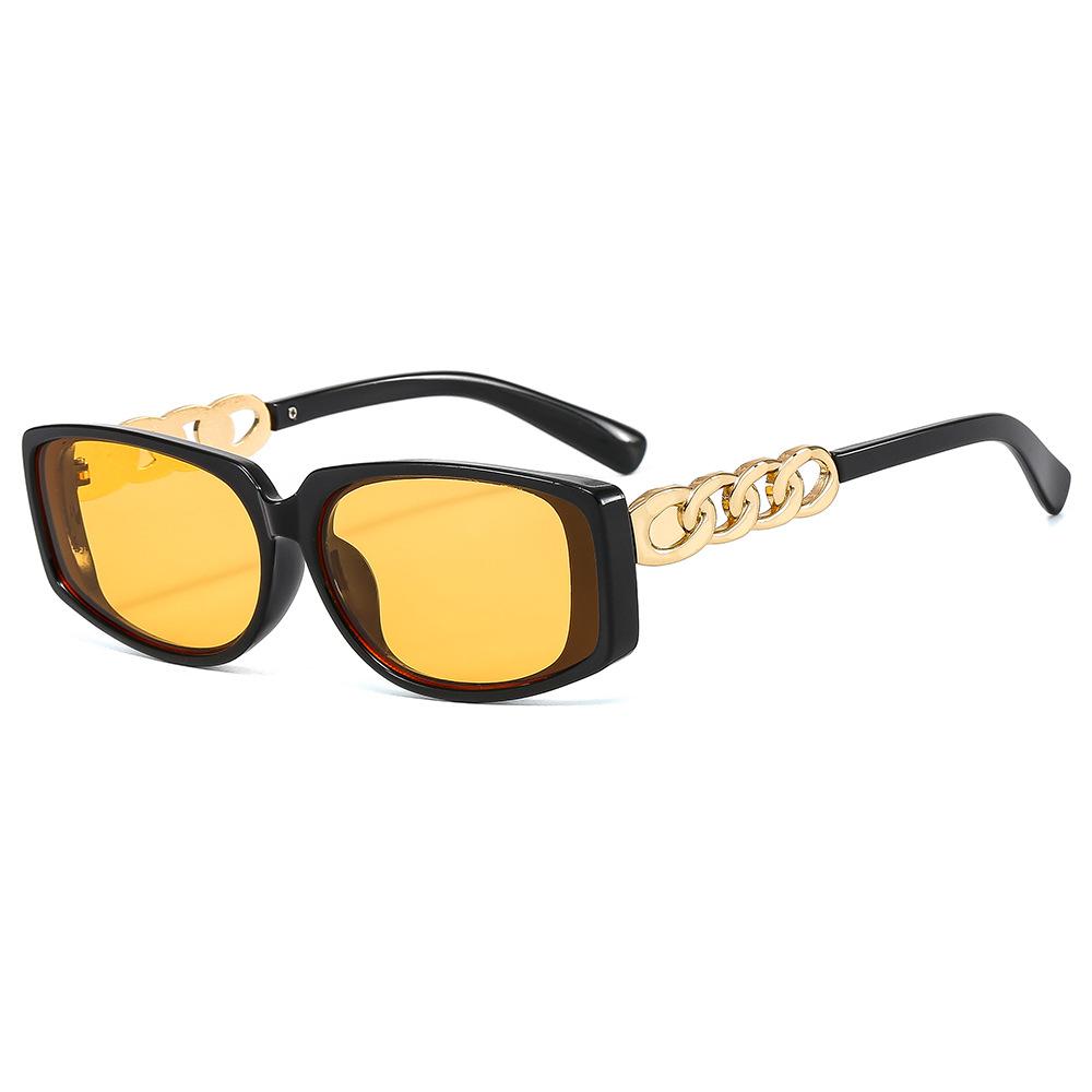 New Yingling style, European and American personalized small box sunglasses, street shooting characteristic glasses, retro sunglasses