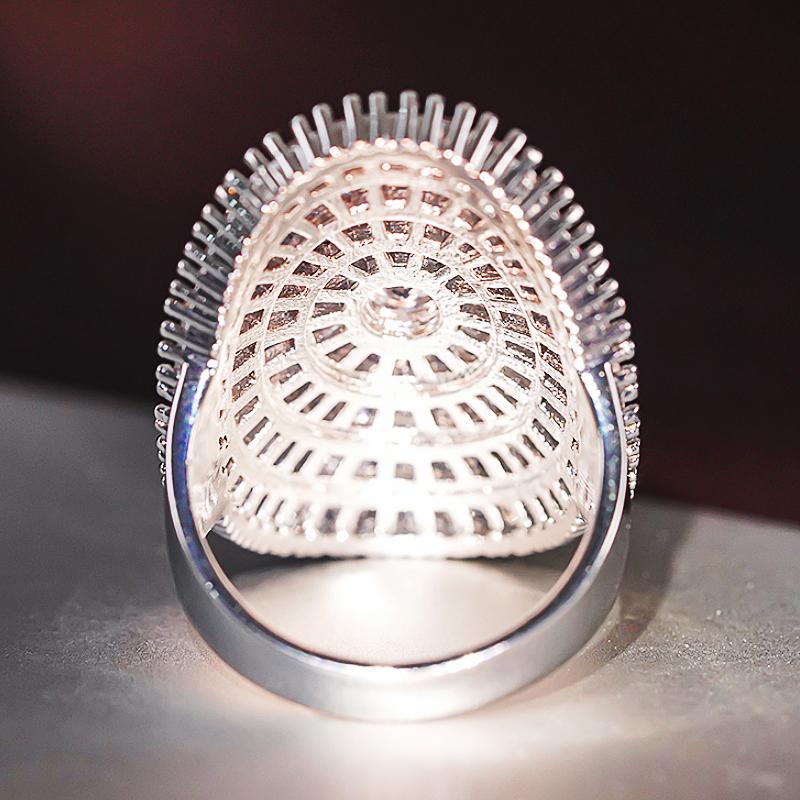 Huitan Special Design Women Rings Full Sparkling Cubic Zirconia Luxury Party Accessories Fashion Wedding Noble Finger JewelryGood Product