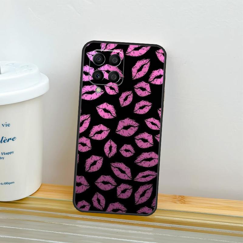 

Lipstick Pink Kiss Case For Samsung Galaxy M52 M32 M12 M16 M14 M54 M13 M33 M53 M56 M36 M31 M11 M35 M55 M15 M06 Samsung M54