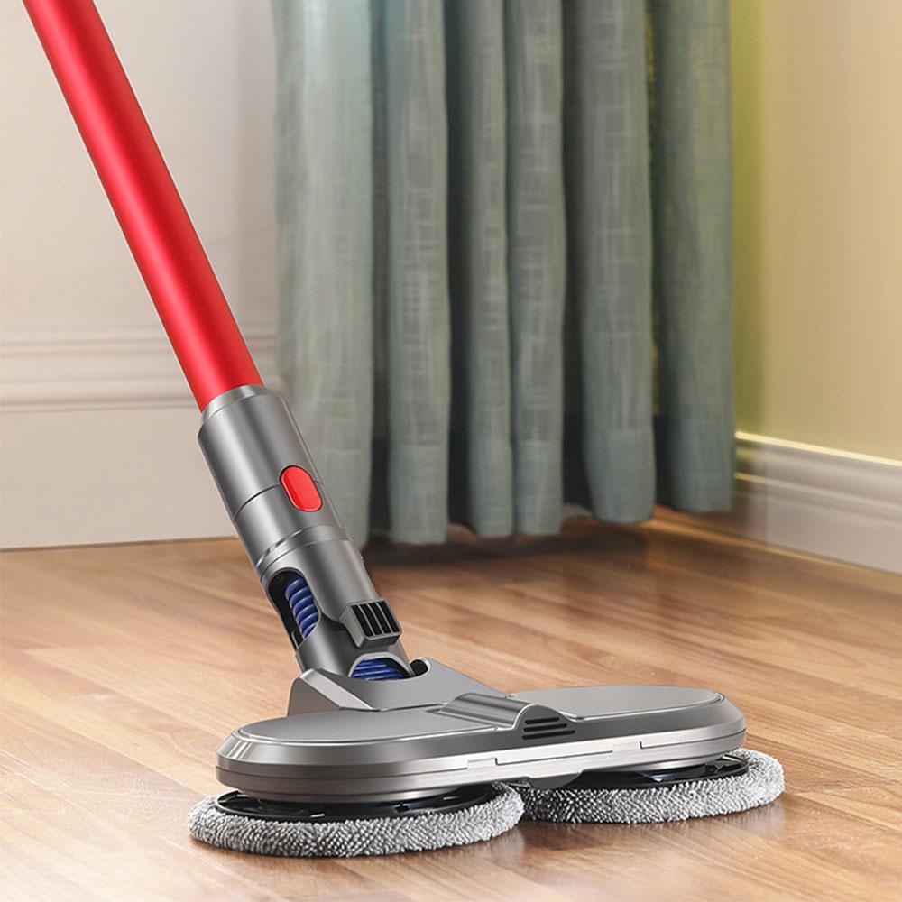 Electric Wet & Dry Mop Cleaning Mop Floor Head Brush For Dyson V7 V8 V10 V11 Wireless Vacuum Cleaner Accessories Water Tank