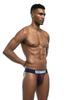 Men's Breathable Color Block Combed Cotton Low-rise Underwear