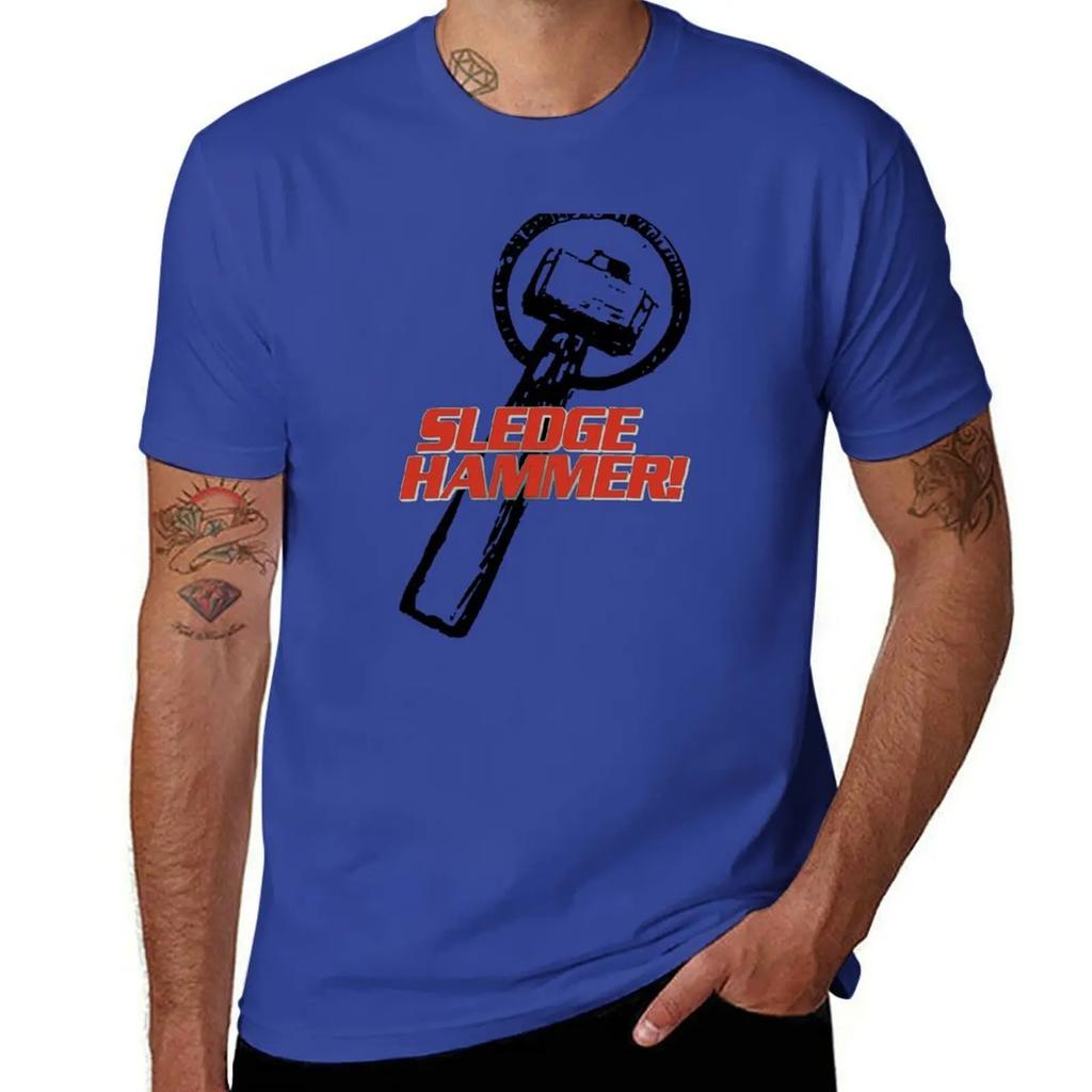Sledge Hammer! T-Shirt Essential T Shirt Anime Tshirt Oversized T Shirt New Edition Compression Shirt Men