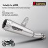 Silenziatore di Scarico Integrato in Acciaio Inossidabile per Modifica Motocicletta CF450SR