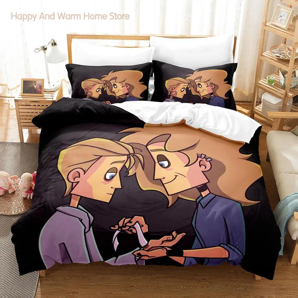 Metal Family Bedding Set Single Twin Full Queen King Size Bed Set Aldult Boy Bedroom Duvetcover Sets 3D Anime Bed Sheet Set