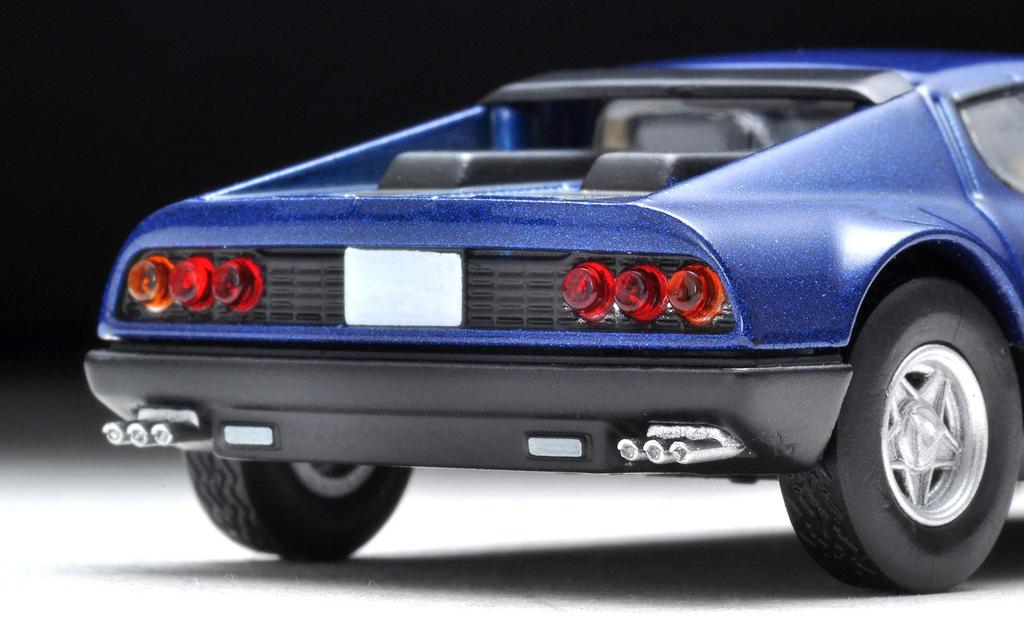 Tomica Limited Vintage Neo Ferrari 365 GT4 BB Finished Model 1/64 TLV-NEO Blue/Black