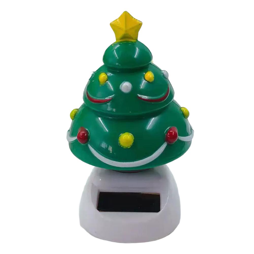 

НОВАЯ рождественская серия качающаяся солнечная кукла-украшение для автомобиля забавный Санта-Клаус снеговик лось солнечная качающаяся кукла украшение для рабочего стола