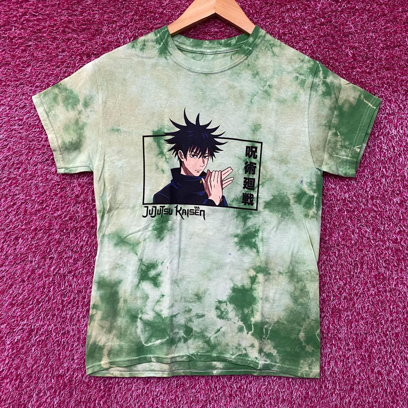 Jujutsu Kaisen Megumi Fushiguro Tie Dye T-Shirt Small L