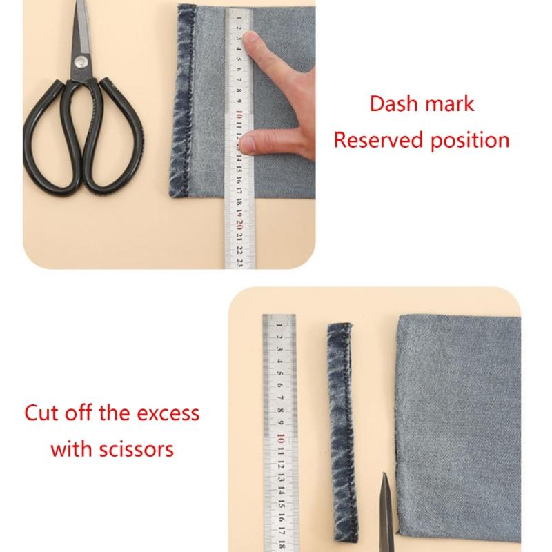 10Meter/10.9 Yards Iron-on Hem Tape for Suit Pants-Jeans DIY Sewing Pants-Edge Shorten Self-Adhesive Iron-on Fabric Tape