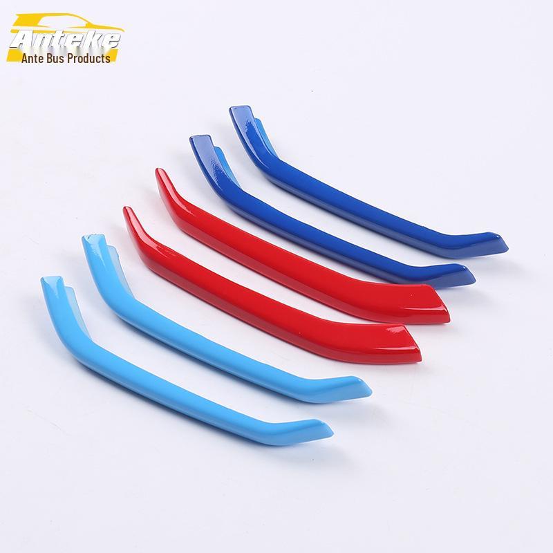 Kodiak Tricolor Center Grille Bright Strip: Anti-Scratch Collision Trim for 17" Kodiak Front Hood Grille