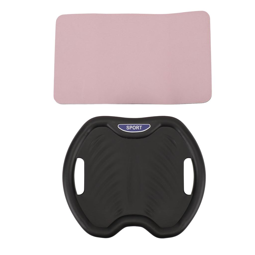 Core Coaster Abdominal Trainer with Kneel Mat Four Wheel Quiet Ab Wheel Roller Core Coaster for Home