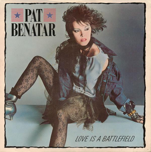 

7inch Record PAT BENATAR Love Is A Battlefield PAT1 Chrysalis 1985 UK Rock Used