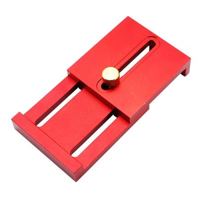 Precisions Depth Measuring Carpenter Ruler Aluminum Alloys Table Sawing Gaps Gauge Tool for Woodworking and DIY Projects