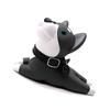 Cartoon Door Stopper Cute Animal Shaped Punch Free Decorative Door Wedge for Home Office Gray Dog