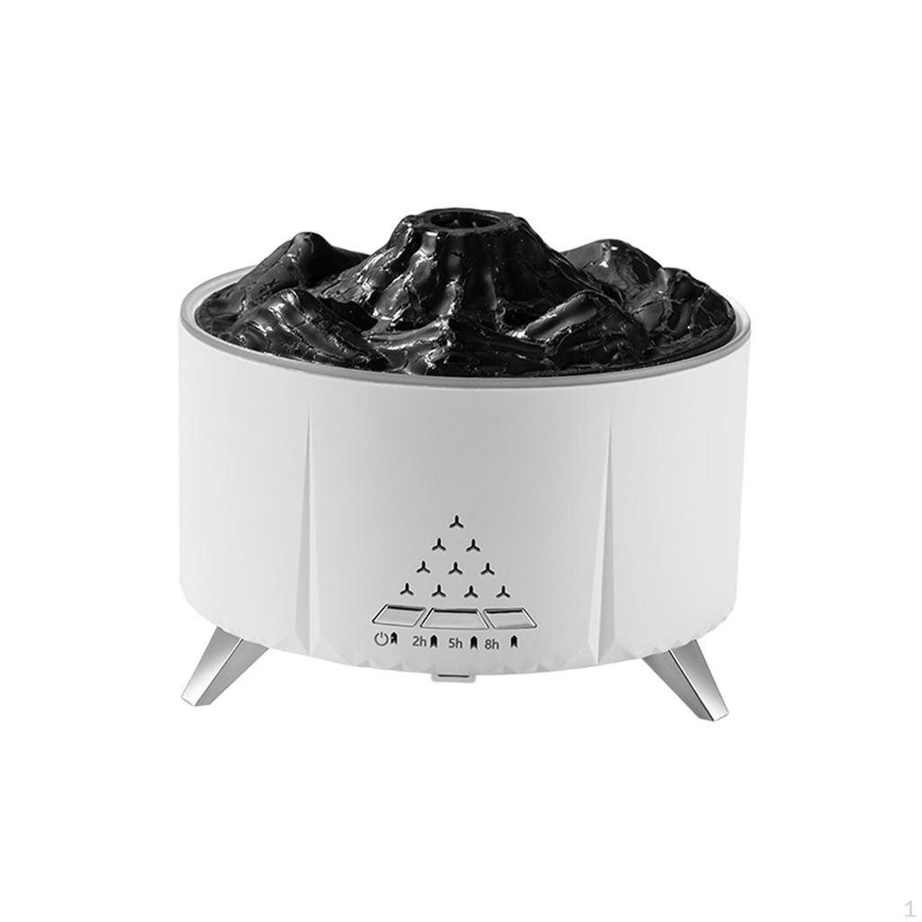 Flame Diffuser Essential Oil Decorative Portable Humidifying Mist Humidifier for Apartment
