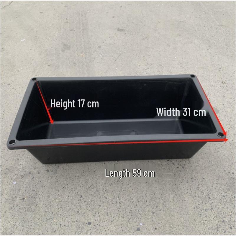 Durable Multi-functional Rubber Trough: Use as Sheep Feeder, Pig Waterer, Flower Pot, or Fish Tank