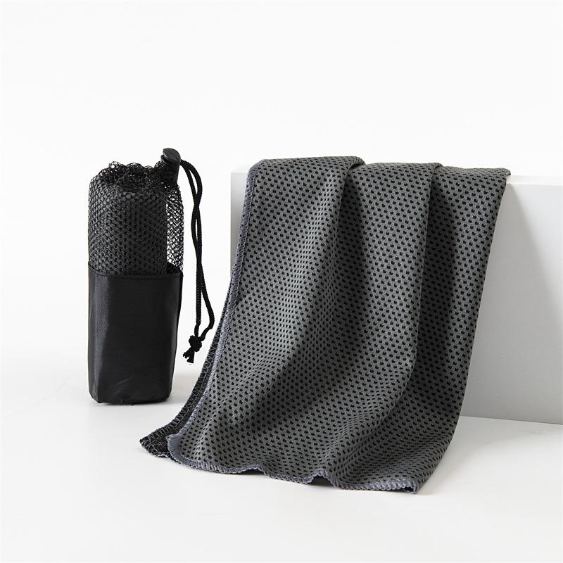 Cooling Towel Quick Drying Soft Breathable Microfiber Anti Sunstroke for Student Summer Outdoor Activity 1Pcs