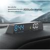 H500G GPS HUD Head Up Display Smart Digital Alarm Reminder Meter Plug And Start Stop With Car Functionality