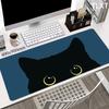 Mousepad mare pentru jocuri alb-negru Covoraș mare pentru gamer Mousepad pentru jocuri pe computer Tastatură cu margine de blocare Mousepad Tastatură Birou Mouse Pad Deskpad