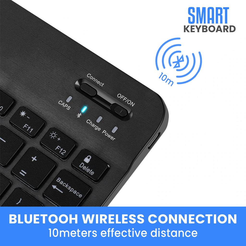 Universal Wireless Keyboard Rechargeable Keyboard for ipad bluetooth Keyboard for ipad 10th Generation
