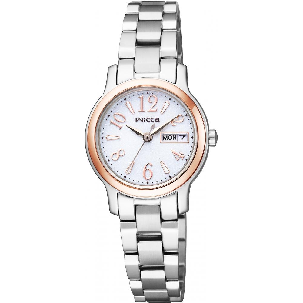 

[CITYZEN] Наручные часы Wica Sun Tech DAYDA DATE Simply KH3 436 11 женские SILTER