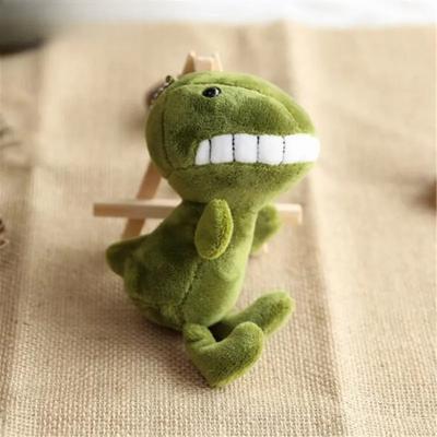Mini Plush Smile Dinosaur Toys Cute Soft Stuffed Toothy Dinosaurs Toy Doll Small Pendant Dolls For Kids 15CM