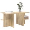 Coffee Table Sonoma Oak 87 X 50 X 45 Cm Particleboard