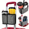 With Bottle Organizer Luggage Handle Bag Portable Oxford Cloth Suitcase 2 Cup Holder Universal Luggage Coffee Mug Holder