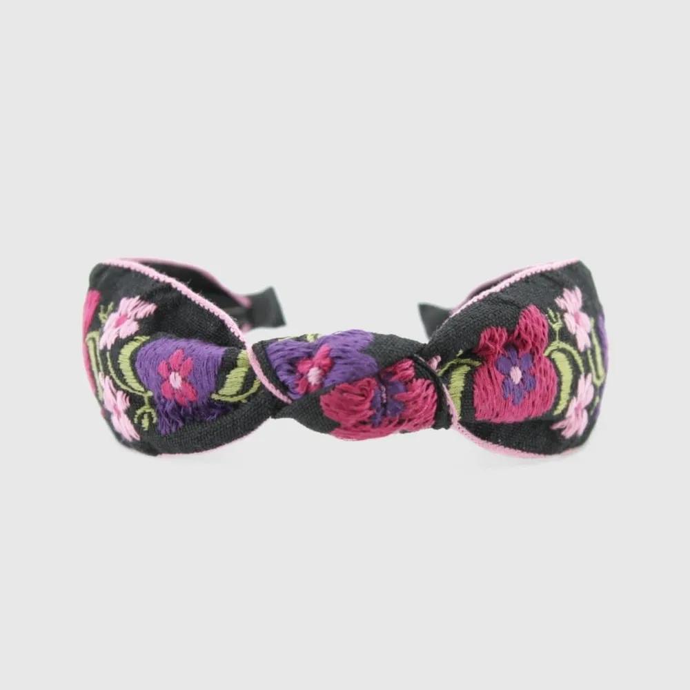 Lara Violet Flower Bohemian Lace Hairband LALAH053V 3305973