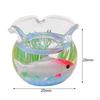 1/12 Puppenhaus Fisch im Aquarium Mini Simulation Handgefertigt Miniatur Tank Modell Zubehör