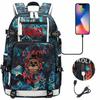 Teddy bear game merchandise USB teen student schoolbag men and women leisure large capacity travel backpack