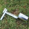Handheld Planting Tool Durable Bulb Planter Tool Turf Insertion Tool Soil Sampler  Gardening
