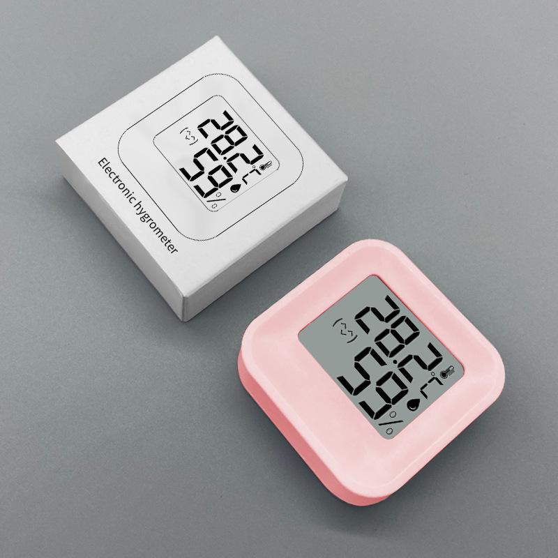 Mini digitální termo-vlhkoměr pro vnitřní/venkovní použití: Ideální pro dětské pokoje a skleníky.