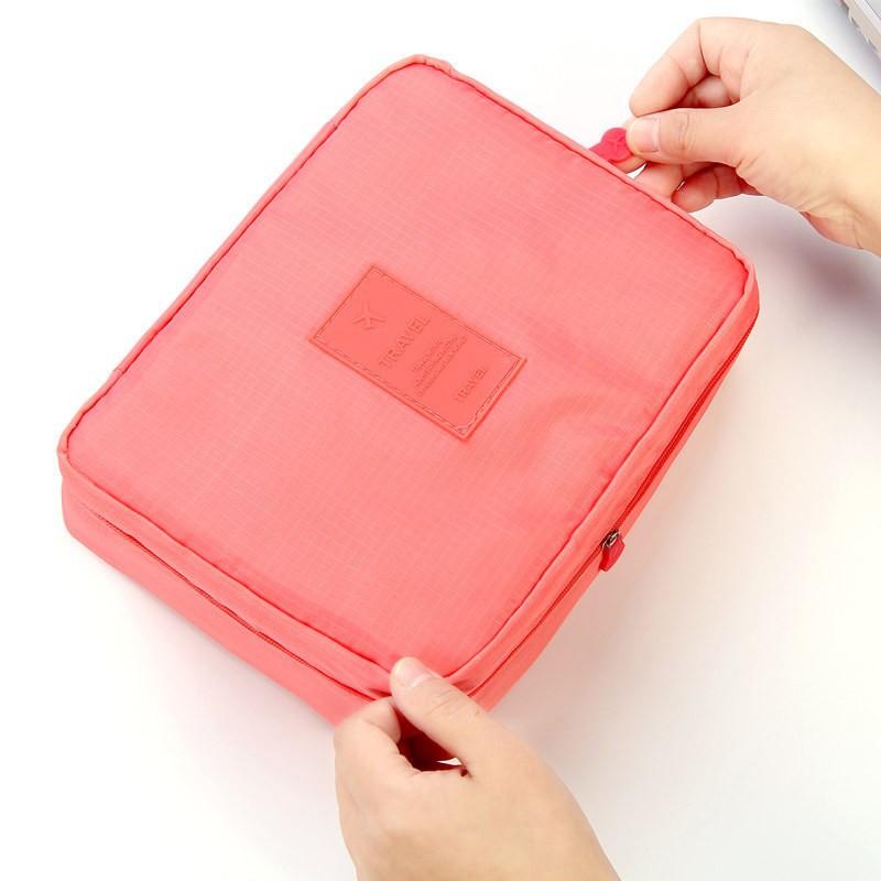Four-pack Travel Storage Bag Portable Men's and Women's Storage Bag Travel Bath Makeup Bag Printed Toiletry Bag