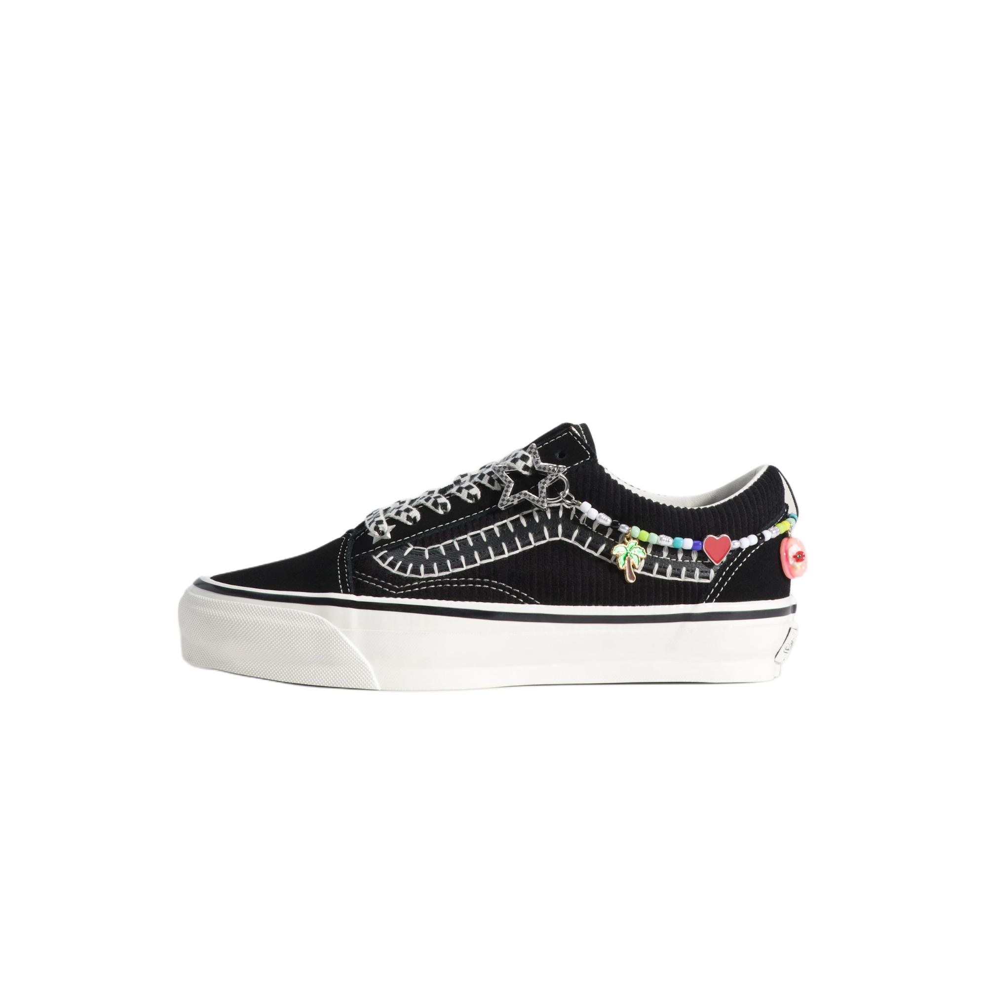 Vans Premium Old Skool Скейтбордические кроссовки Унисекс Низкие Черный/Маршмеллоу Белый VN000EGYBPR 40