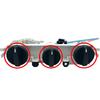 3Pcs Car A/C Heater Climate Control Switch Knobs Control Switch Knobs For 2006-2008 Mazda 6 GV2W-61-195 GV3A-61-195