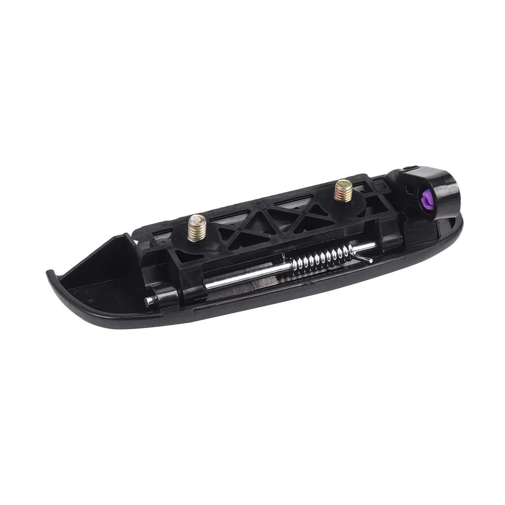 VENOAL 2pcs Car Black Front Rear Outer Door Handle Exterior Door Open Knobs Left and Right Fit New Alto