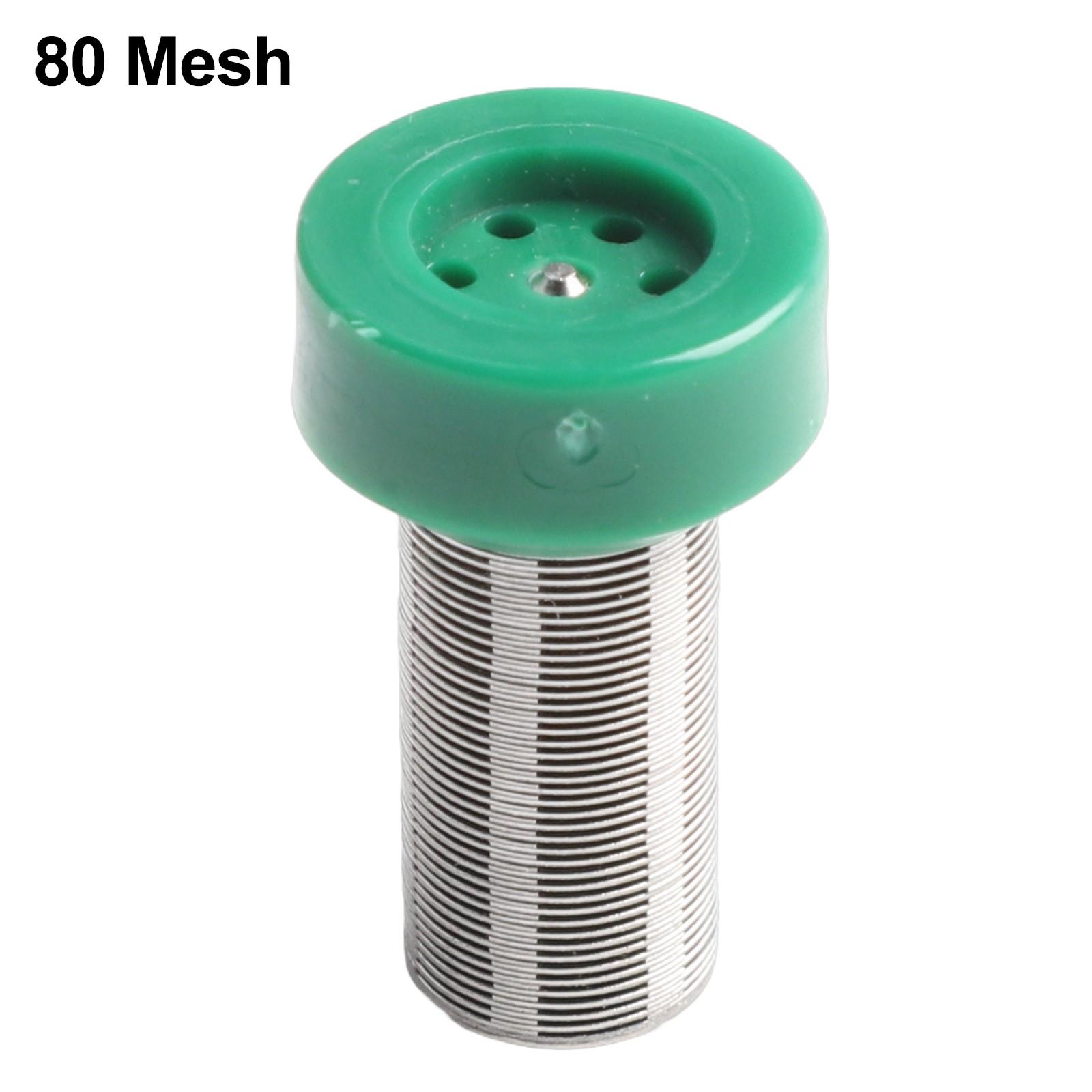 

Stainless Steel Mesh Paint Sprayer Filter Pipe Coupler Stable Nylon Cap 80 Mesh