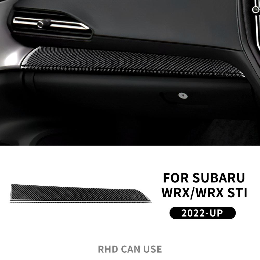 Real Soft Carbon Fiber Sticker For Subaru WRX/ WRX STI 2025 2025 2025 Car Dashboard Decor Panel Interior Trim Cover Accessories