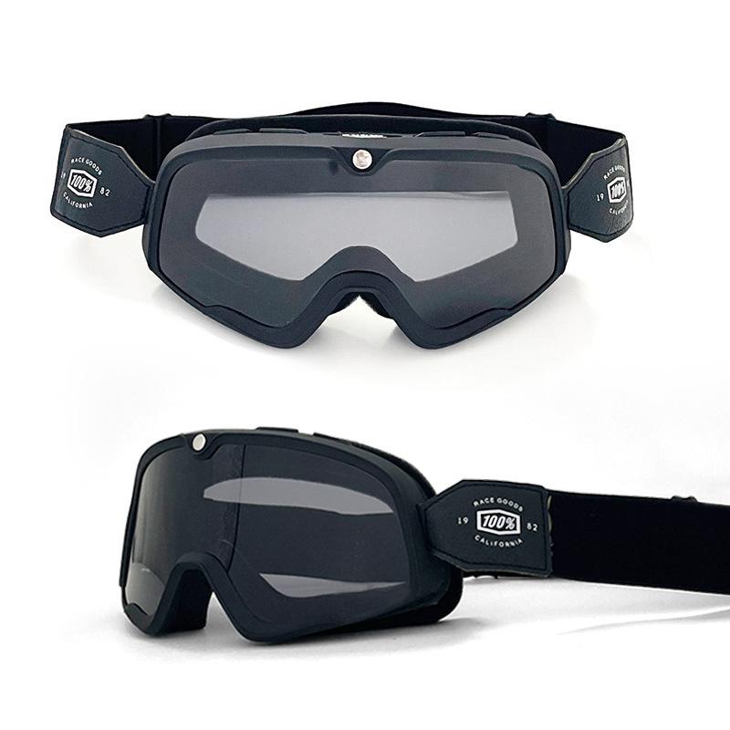 Brille Motorradbrille Vintage Lokomotive Harley Helmbrille Outdoor Sport Windschutz