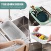 Retractable Kitchen Vegetable Washing and Draining Basket