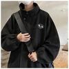 Men's Retro Heavyweight Suede Stand-up Collar Winter Jacket - Casual, Versatile, Trendy Outerwear